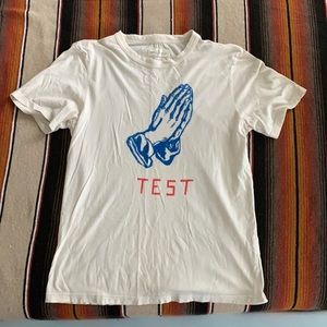 imogene + willie “test” tee SZ Small